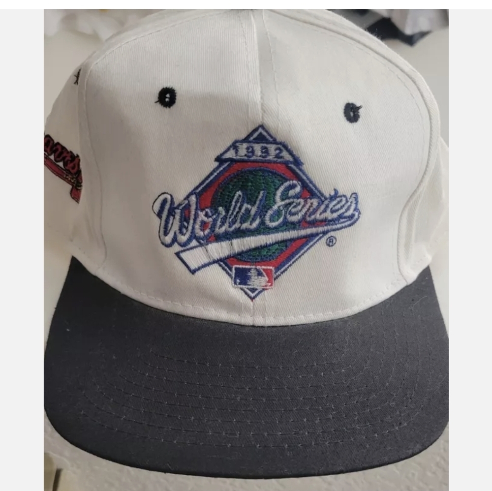 BRAVES 1992 WORLD SERIES BASEBALL HAT RARE